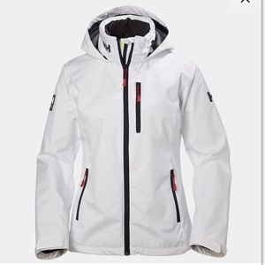 Helly Hansen Women’s White Crew Sailing Jacket (Medium)